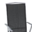Allwetter-Garten-Esstisch und -Stühle aus Aluminium - 11D01F