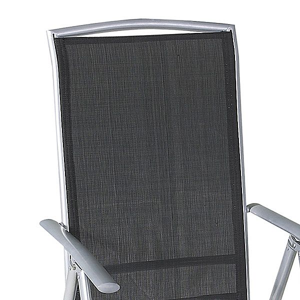 Allwetter-Garten-Esstisch und -Stühle aus Aluminium - 11D01F