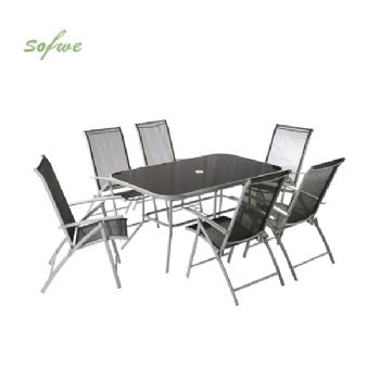 Modisches Garten-Ess-Set für den...