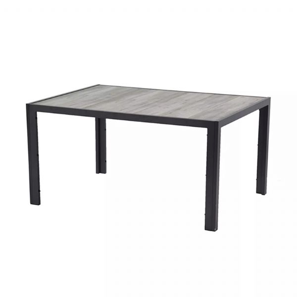 5-teiliges Garten-Essmöbel-Set aus Aluminium - 11D01L