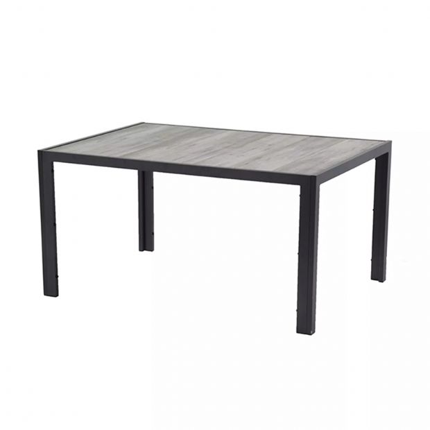 5-teiliges Garten-Essmöbel-Set aus Aluminium - 11D01L