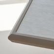 Rechteckiger 6-Sitzer-Esstisch aus Aluminiumlegierung für den Außenbereich mit Tischplatte aus PS in Holzoptik - 11D26A