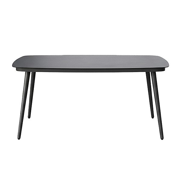 Moderner Garten-Esstisch für den Außenbereich mit Tischplatte aus 5 mm starkem bedrucktem Glas - 11D26E