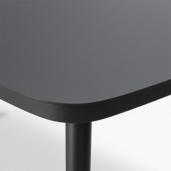 Moderner Garten-Esstisch für den Außenbereich mit Tischplatte aus 5 mm starkem bedrucktem Glas - 11D26E