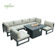 Aluminiumrohr mit Garten-Sofagarnitur für den Außenbereich - 11C01A