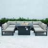 Aluminiumrohr mit Garten-Sofagarnitur für den Außenbereich - 11C01A