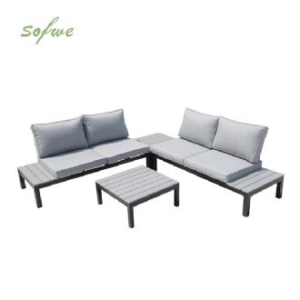 Heißes verkaufendes Aluminium-im Freienhauptsofa-Set