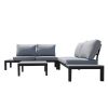 Heißes verkaufendes Aluminium-im Freienhauptsofa-Set - 11C01C
