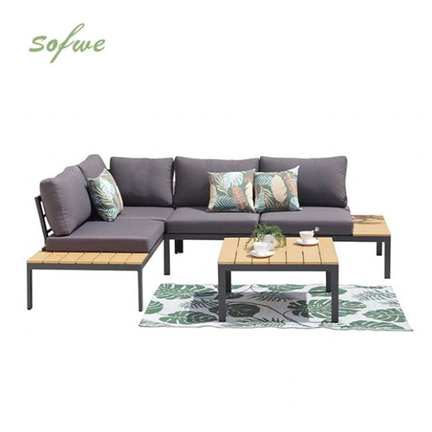 Luxus-Aluminium-Couchmöbel-Set Sofa - 11C01D