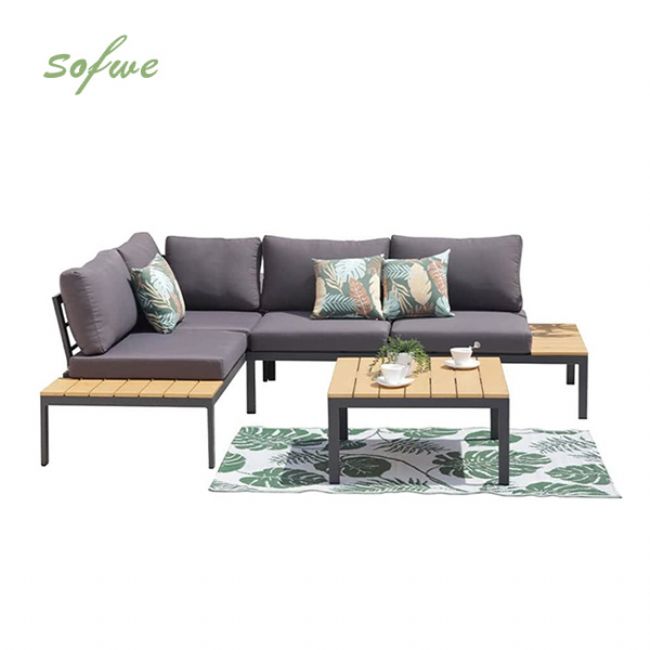 Luxus-Aluminium-Couchmöbel-Set Sofa - 11C01D