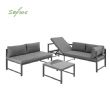 Modulares 5-Sitzer-Gartensofa für den Außenbereich - 11C01G