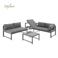 Modulares 5-Sitzer-Gartensofa für den Außenbereich - 11C01G