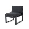 4-teiliges Outdoor-Sofa aus Aluminium in V-Form - 11C01H