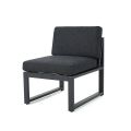 4-teiliges Outdoor-Sofa aus Aluminium in V-Form - 11C01H