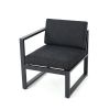 4-teiliges Outdoor-Sofa aus Aluminium in V-Form - 11C01H