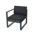 4-teiliges Outdoor-Sofa aus Aluminium in V-Form - 11C01H