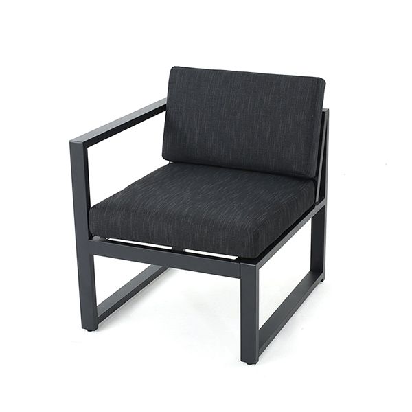 4-teiliges Outdoor-Sofa aus Aluminium in V-Form - 11C01H