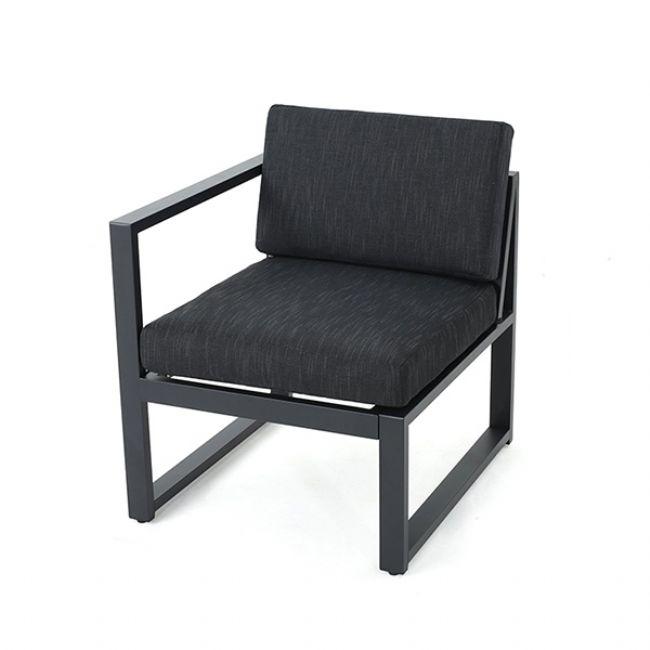 4-teiliges Outdoor-Sofa aus Aluminium in V-Form - 11C01H