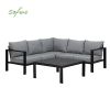 Modulares 5-Sitzer-Sofa aus Aluminium für den Außenbereich - 11C01I