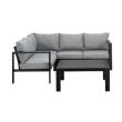 Modulares 5-Sitzer-Sofa aus Aluminium für den Außenbereich - 11C01I