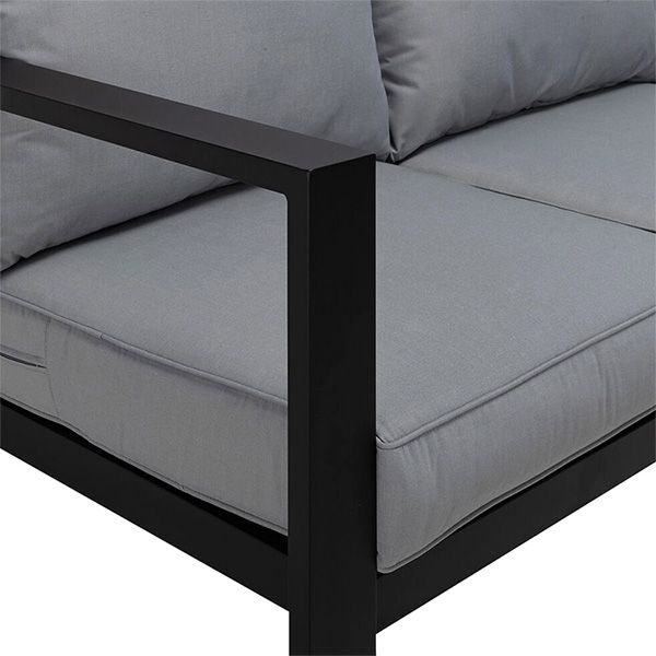Modulares 5-Sitzer-Sofa aus Aluminium für den Außenbereich - 11C01I