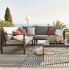 Modulares 5-Sitzer-Sofa aus Aluminium für den Außenbereich - 11C01I