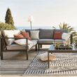 Modulares 5-Sitzer-Sofa aus Aluminium für den Außenbereich - 11C01I