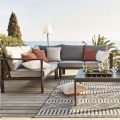 Modulares 5-Sitzer-Sofa aus Aluminium für den Außenbereich - 11C01I