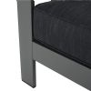 V-förmiges Sofagarnitur aus Aluminium für den Außenbereich - 11C01J