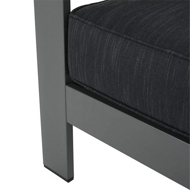 V-förmiges Sofagarnitur aus Aluminium für den Außenbereich - 11C01J