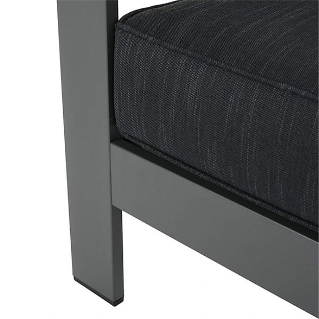 V-förmiges Sofagarnitur aus Aluminium für den Außenbereich - 11C01J