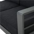 V-förmiges Sofagarnitur aus Aluminium für den Außenbereich - 11C01J