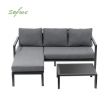 3-teiliges Terrassenmöbel-Set aus Aluminium für den Außenbereich - 11C01L