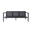 3-teiliges Terrassenmöbel-Set aus Aluminium für den Außenbereich - 11C01L