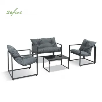 Gusseisen-Aluminium-Gartenmöbel-Set für...