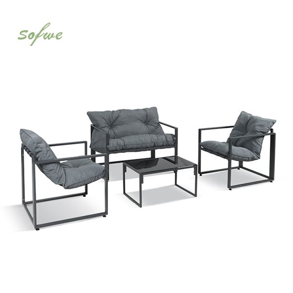 Gusseisen-Aluminium-Gartenmöbel-Set für den Außenbereich - 11C01O