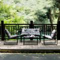 Gusseisen-Aluminium-Gartenmöbel-Set für den Außenbereich - 11C01O