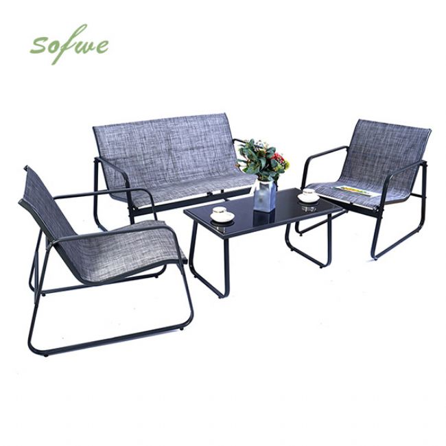 Moderne Luxus-Hofmöbel aus Metall - 11C01P