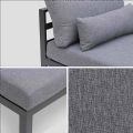 Luxuriöses Aluminium-Möbelset mit Kissen - 11C01Q