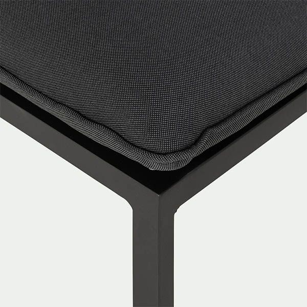 4-teiliges Outdoor-Sofaset aus Metall und Aluminium - 11C01R
