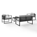 Modernes Terrassen-Konversationssofa-Set - 11C01T
