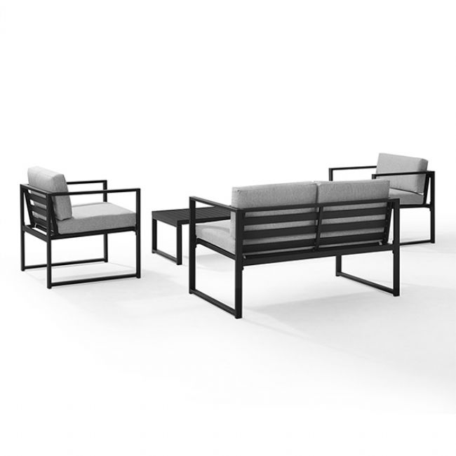 Modernes Terrassen-Konversationssofa-Set - 11C01T