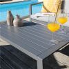4-Sitzer-Außenterrassensofa aus Aluminium - 11C01U