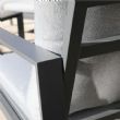 4-Sitzer-Außenterrassensofa aus Aluminium - 11C01U