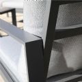 4-Sitzer-Außenterrassensofa aus Aluminium - 11C01U