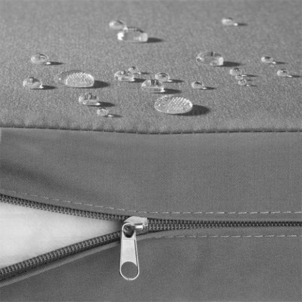 4-Sitzer-Außenterrassensofa aus Aluminium - 11C01U