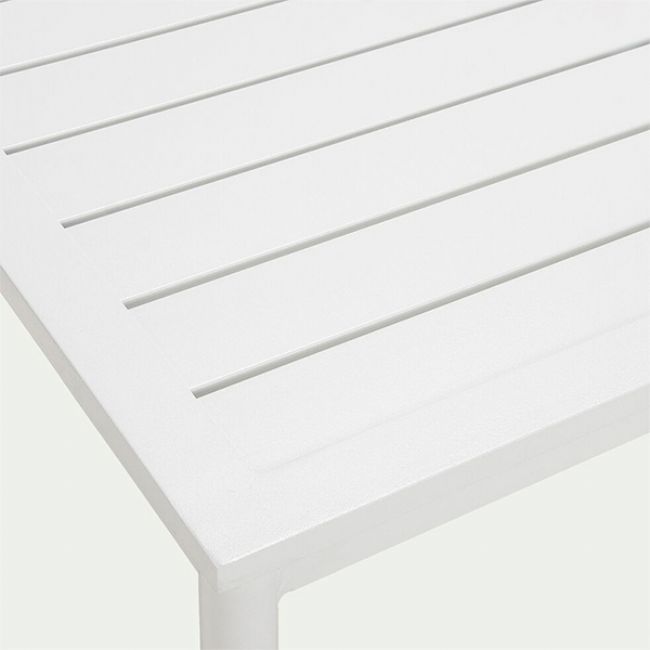 Moderne Sofagarnitur aus Aluminium mit Kissen - 11C01V