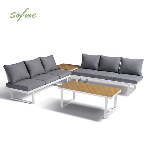 Terrassenmöbel aus Aluminium mit verstellbarem Sitz - 11C01Y