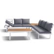 Terrassenmöbel aus Aluminium mit verstellbarem Sitz - 11C01Y