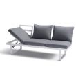 Terrassenmöbel aus Aluminium mit verstellbarem Sitz - 11C01Y